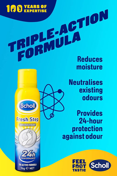 Scholl deo aktiv deals fresh foot spray