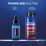 L'Oreal Men Expert Power Age Hyaluronic Moisturiser & Serum DUO Pack