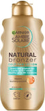 Garnier Ambre Solaire Natural Bronzer Self Tan Lotion Medium 200ml