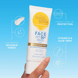 Bondi Sands Fragrance Free Sunscreen Lotion SPF 50+ For Face 75ml