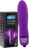 Durex Intense Vibe Vibrating Bullet Discreet Stimulation - Batteries Included