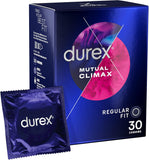 Durex MUTUAL CLIMAX Pleasure Condoms - Pack of 30