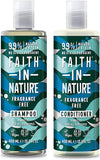 Faith In Nature Natural Shampoo & Conditioner Set - Fragrance Free