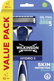 Wilkinson Sword Hydro 5 Razor Shaving Razor for Men - With 13 Refill Blades