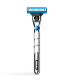 Gillette Mach3 Turbo Men's Shaving Razor with 3D Motion + 2 Razor Blade Refill