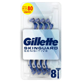 Gillette Skinguard Sensitive Disposable Shaving Razors - 8 PACK