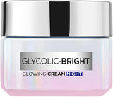 L'Oreal Glycolic Bright Glowing Night Cream - 50ml