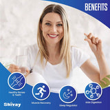 Magnesium Glycinate 3 in 1 Complex - 1800mg Per Serving - 384mg Elemental Magnesium - Magnesium Bisglycinate, Malate, Citrate - 120 Vegan Capsules - Made in The UK by Shivay Herbals