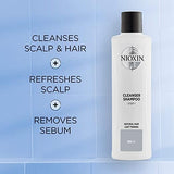 Nioxin System 1 Step 1 Cleanser SHAMPOO For Natural Hair/ Light Thinning 1000ml