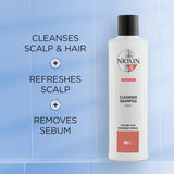 Nioxin System 4 Cleanser Shampoo Coloured Thinning Hair - 1000ml LARGE