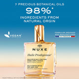 Nuxe Huile Prodigieuse Multi-Purpose Dry Oil for Face, Body, Hair - Original Scent 100ml