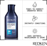 Redken Color Extend Brownlights Anti-Orange Blue Pigment Conditioner 300ml